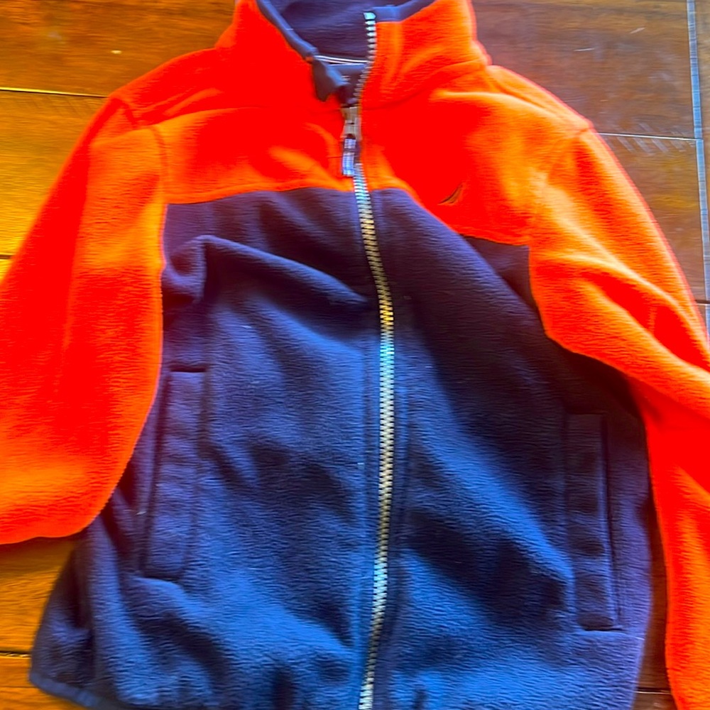 Boys size 6 nautica zip up sweater